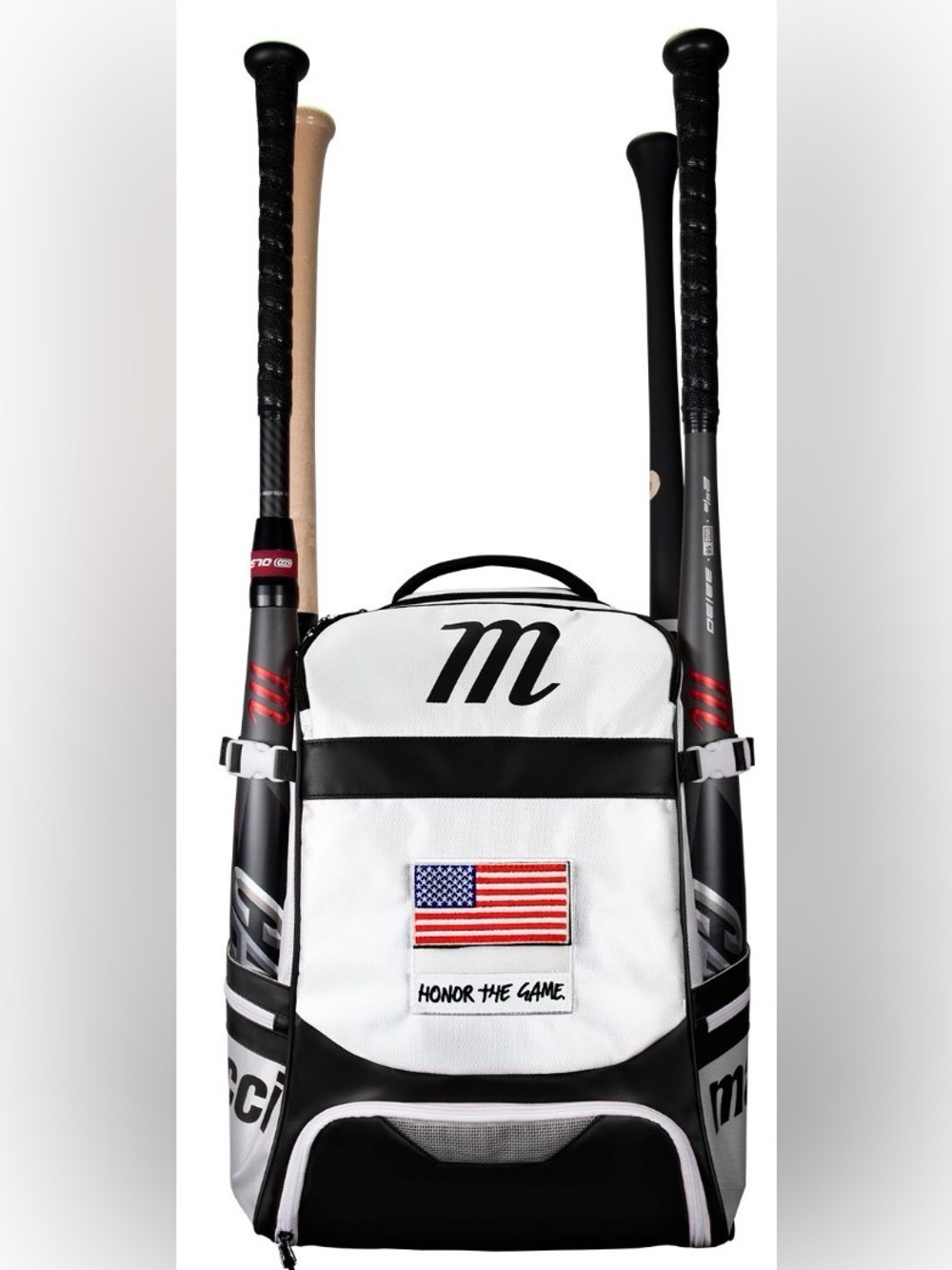 Marucci Dynamo Bat Bag with American Flag Patch